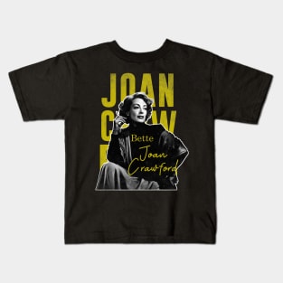 Bette Smoking - joan crawford Kids T-Shirt